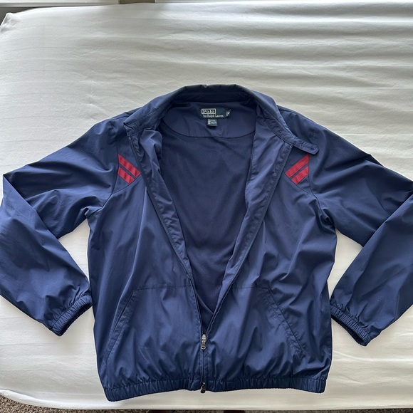 Polo Ralph Lauren Jacket Navy Blue Size Medium like new. Rarely Worn - Picture 7 of 7